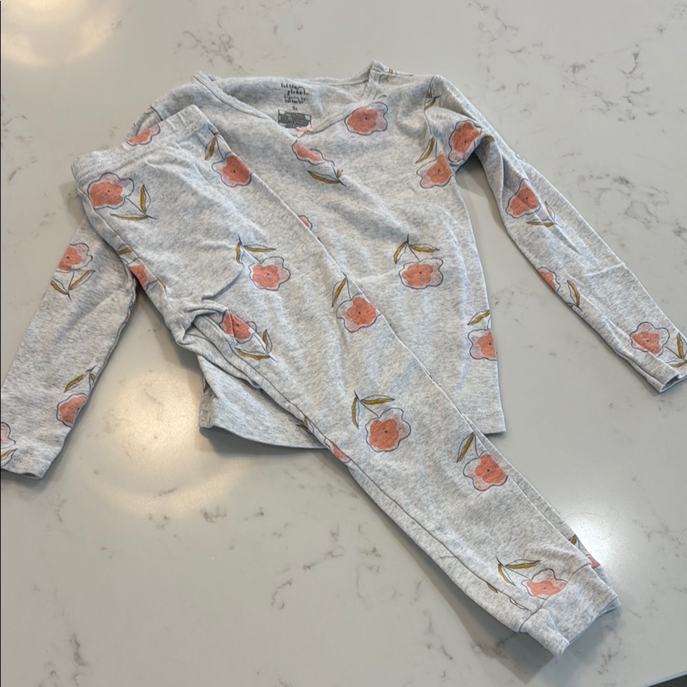 Floral Long Sleeve Pajama Set